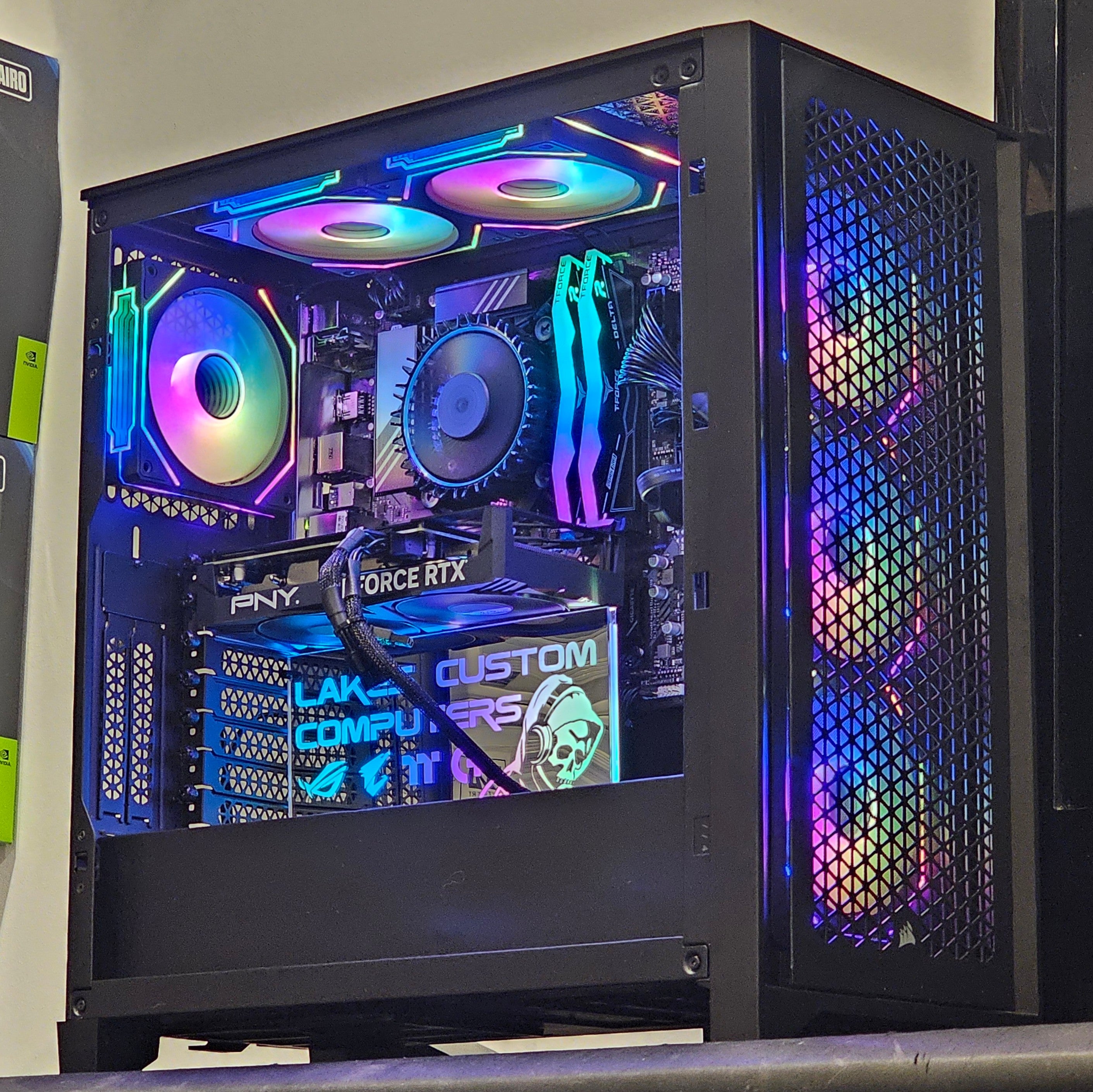 Wyatt's RGB 4000D PC (i5 14400F + RTX 4060) Lakes Custom Computers