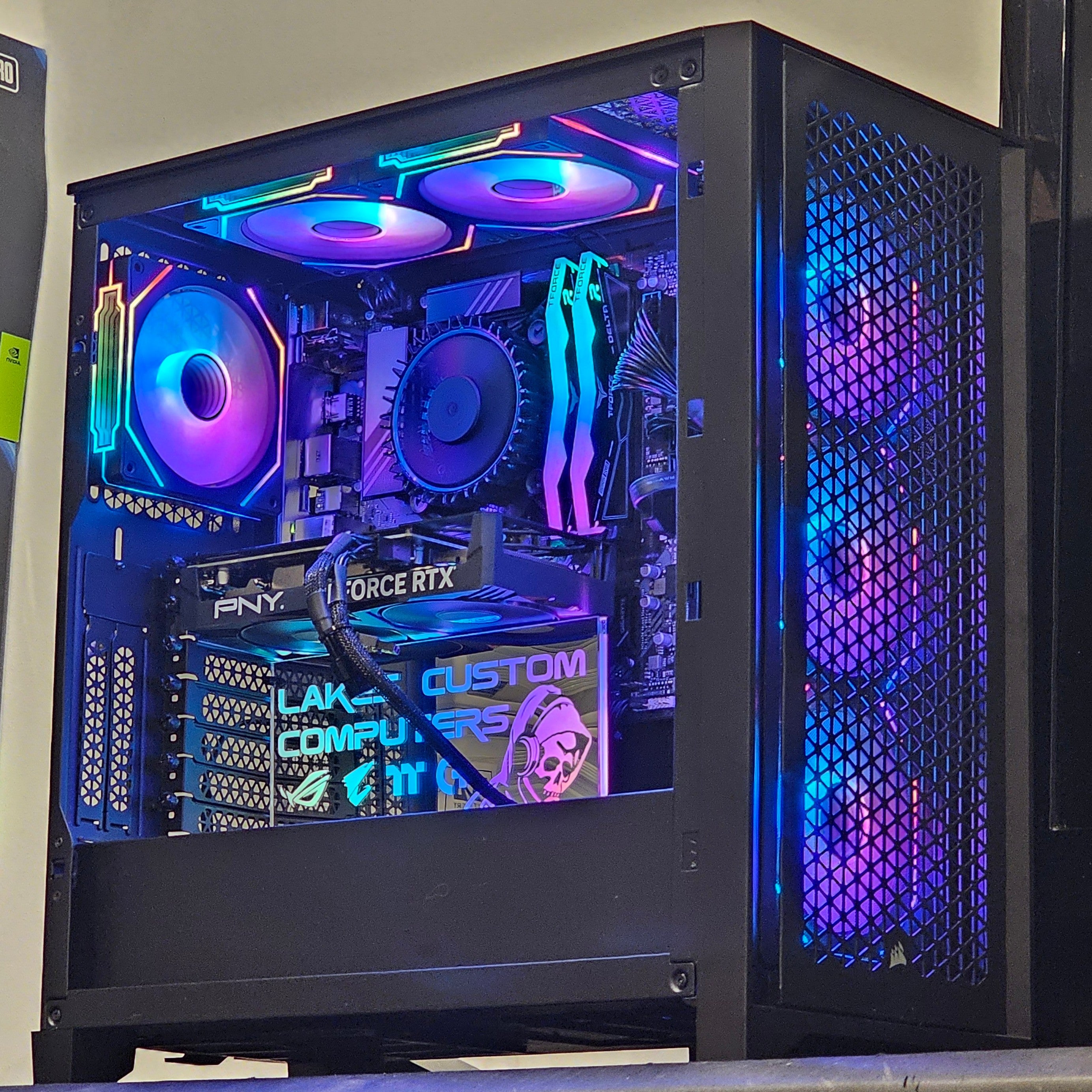 Wyatt's RGB 4000D PC (i5 14400F + RTX 4060) Lakes Custom Computers