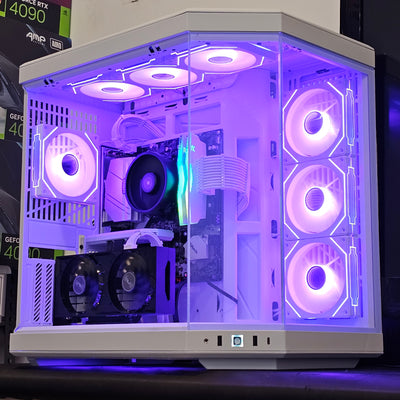 Lynda's Hyte Y70 White Budget Build (Ryzen 5 8400F + RTX 5060)