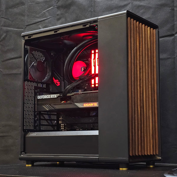 LCC Design Gaming PC Fractal North (Ryzen 7 9850X3D + RTX 5080)