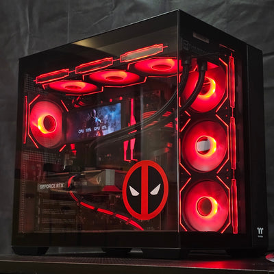 Deadpool Red In-Stock Gaming PC (Ultra 5 225F + RTX 5060Ti) - New