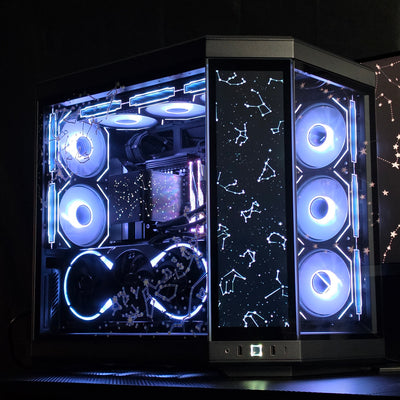 "Stellar ✨" Star/Night Sky Themed Gaming PC (Ryzen 7 7800X3D + RTX 5080)