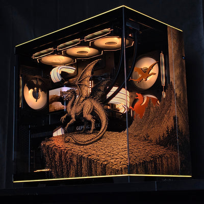 "Wyrmwood" UV Custom Gaming PC (Ryzen 7 7800X3D + RTX 5070)