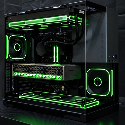 "The Manager 2.0" 9070XT Gaming PC (Ryzen 7 9850X3D + RX 9070XT)
