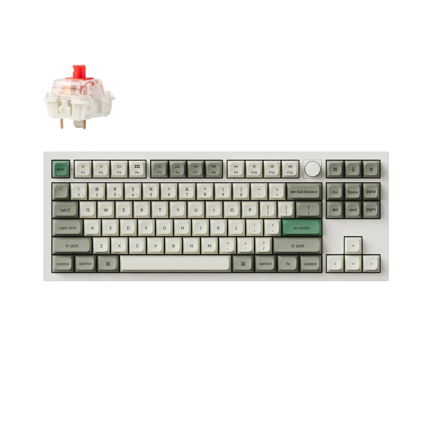 Keychron Q3 Max QMK/VIA Wireless Custom Mechanical Keyboard Keychron