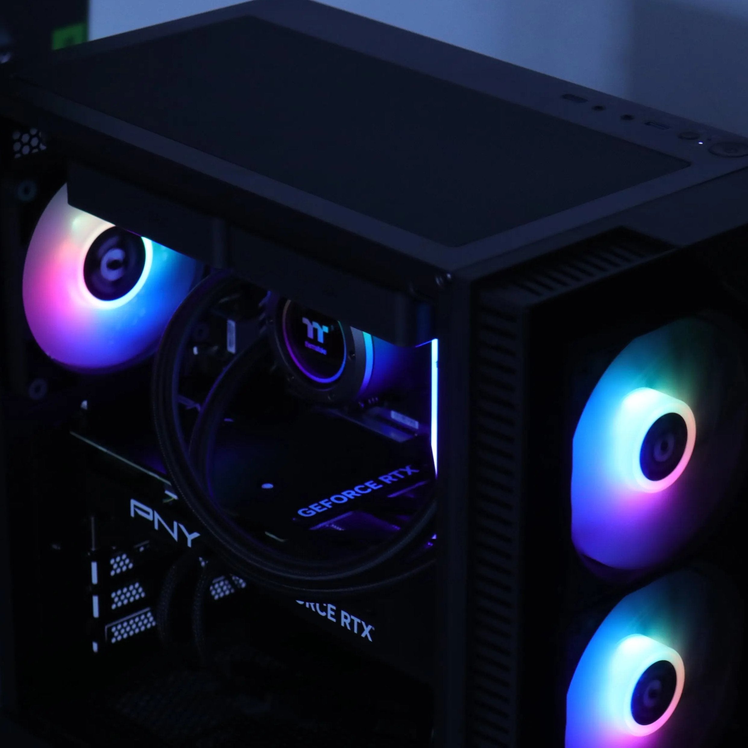 LCC Design Budget Black RGB PC (Ryzen 5 8600G) – Lakes Custom Computers