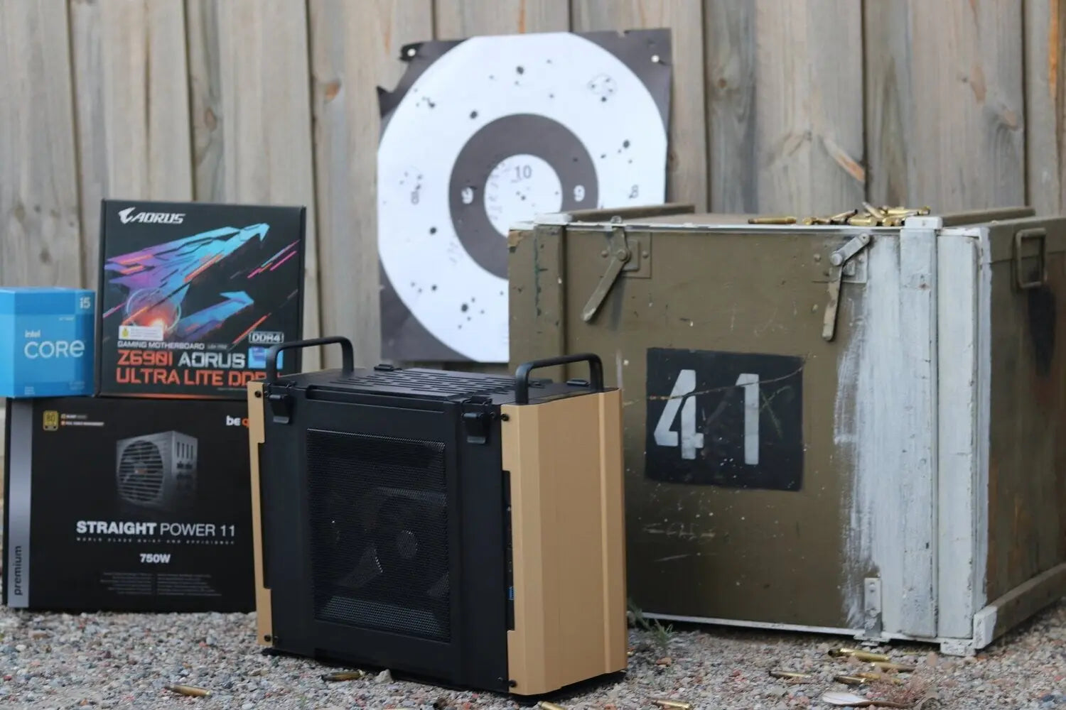 LCC Limited Edition Australian Army Crate PC - Lakes Custom Computers