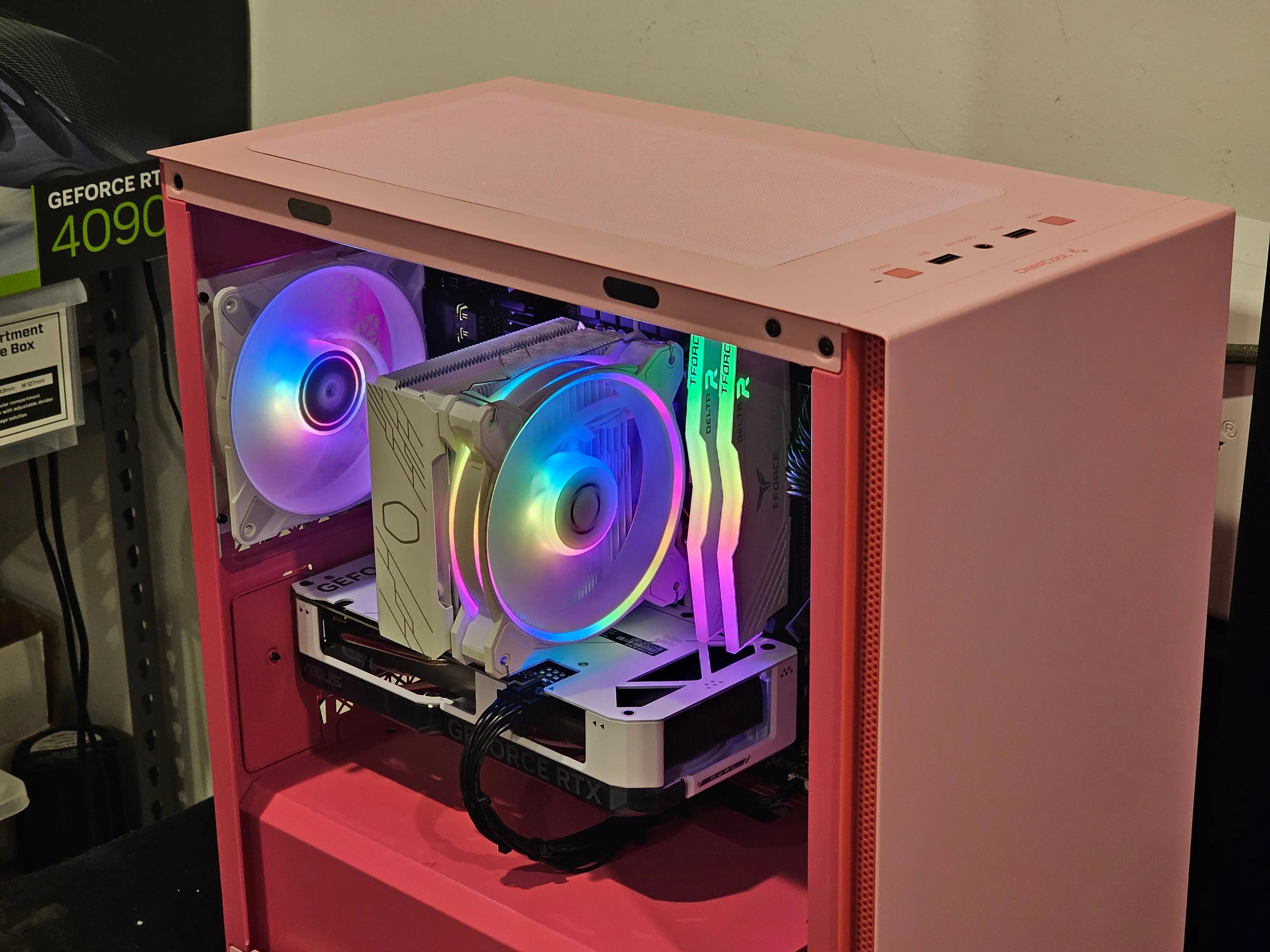 Ramonas Pink PC (i5 13400F + RTX 4060ti) - Lakes Custom Computers