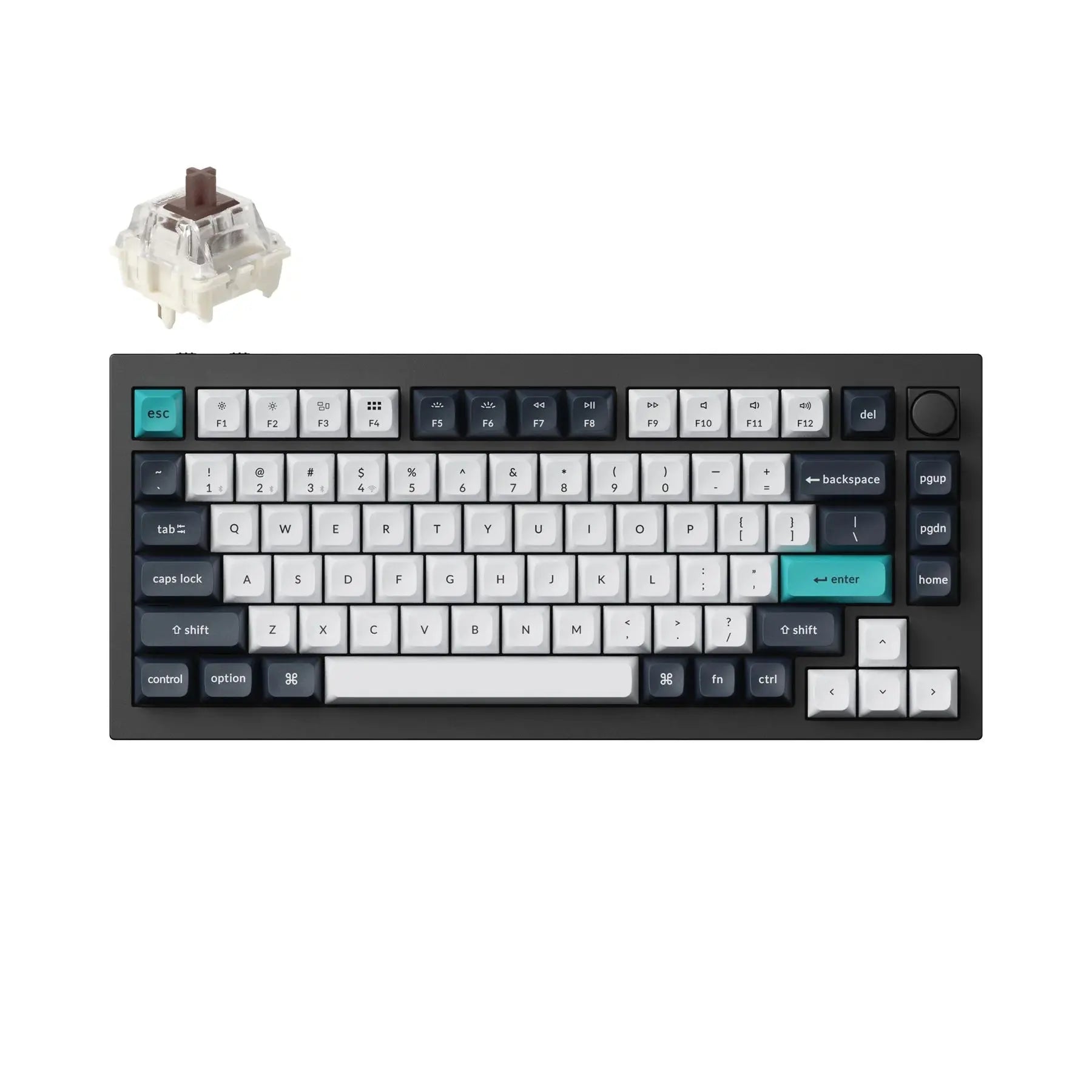 Keychron Q1 Max QMK/VIA Wireless Custom Mechanical Keyboard Keychron
