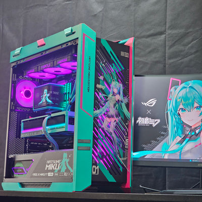 Hatsune Miku x Asus ROG (Ryzen 9 9950X3D2 + RTX 5080)