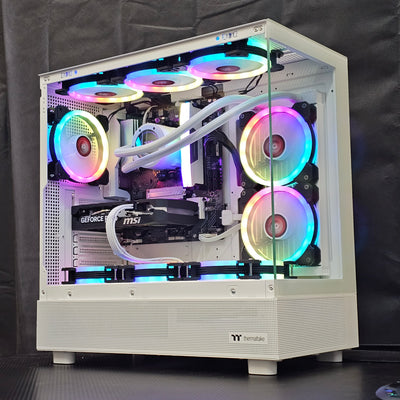 "Budget PC on Steroids" DDR5 White (Ryzen 5 8400F + RTX 5060)