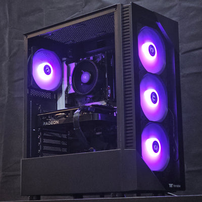 LCC Design DDR5 RGB PC (Ryzen 5 8400F + RX 6500XT)